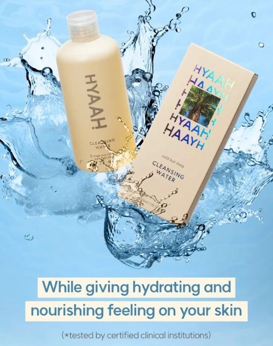HYAAH - MILD BUT DEEP CLEANSING WATER 300ml