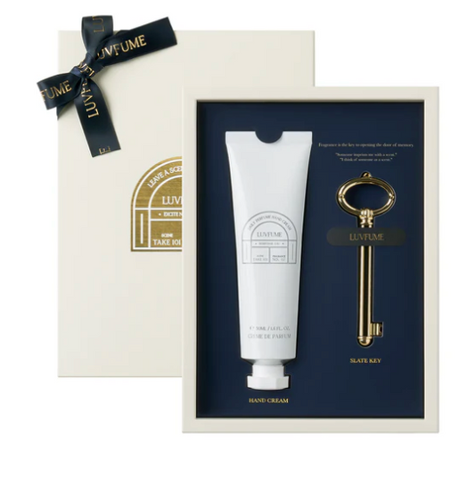 Luvfume - Hand Cream Set (Hand Cream 50ml + Slate Key)