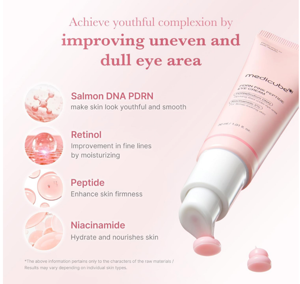 Medicube - PDRN Pink Peptide Eye Cream 30ml