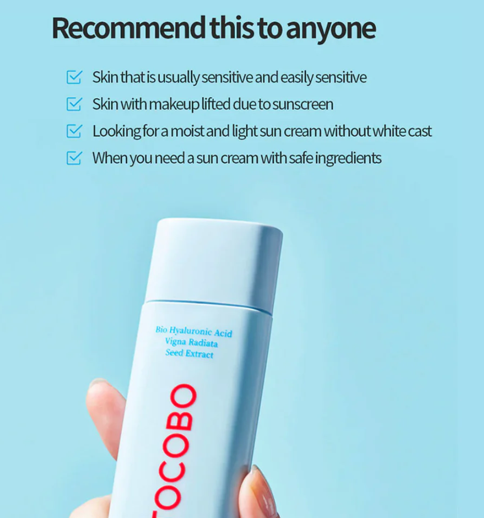 TOCOBO - Bio Watery Sun Cream SPF50 PA++++ High Protection 50ML