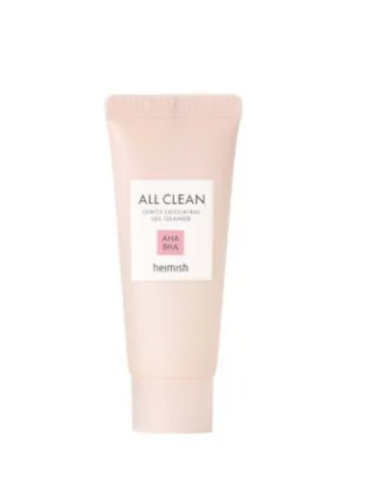 Hemish - All clean gentle exfoliating gel cleanser 20ml (Mini)