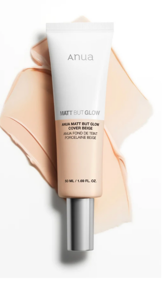 ANUA - Matt but Glow Cover Beige (ANUA FOND DE TEINT PORCELAINE BEIGE) 50ml