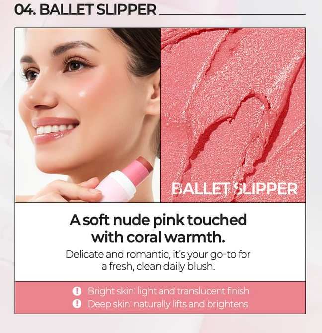 House of Hur - Every Cheek Blush 6.5g #04 Ballet Slipper