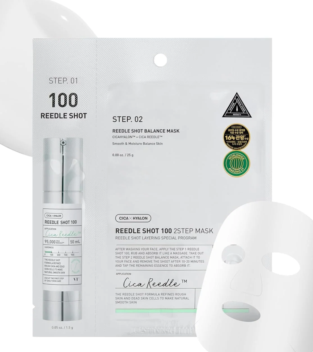 VT Cosmetics - Reedle Shot 100 2 Step Mask 1ea