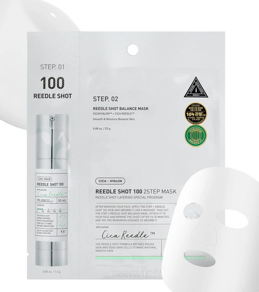 VT Cosmetics - Reedle Shot 100 2 Step Mask 1ea