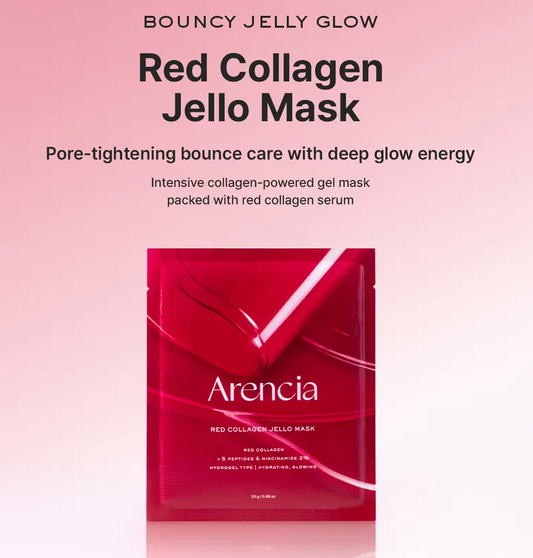 Arencia -  Red Collagen Jello Mask 1ea