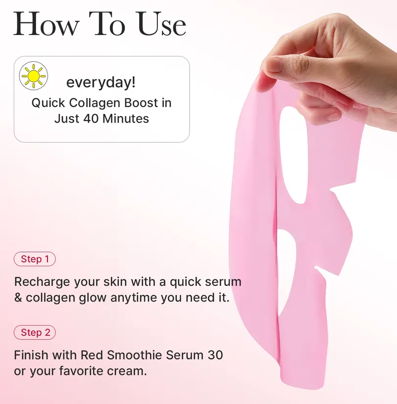 Arencia -  Red Collagen Jello Mask 1ea