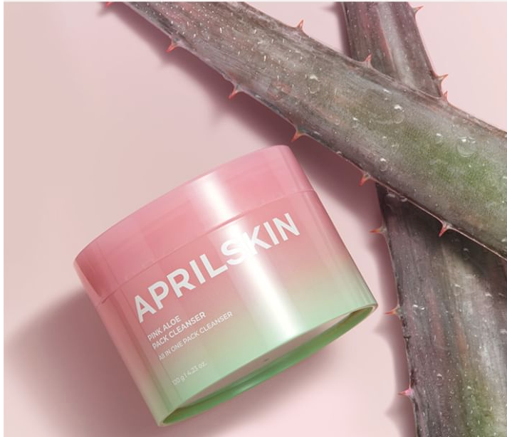 APRILSKIN - Pink Aleo Pack Cleanser 120g