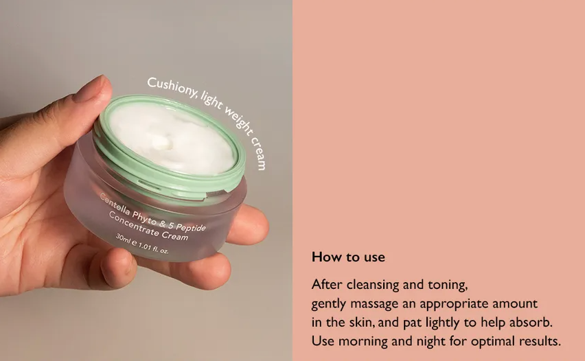 Haruharu wonder - Centella Phyto & 5 Peptide Concentrate Cream 30ml