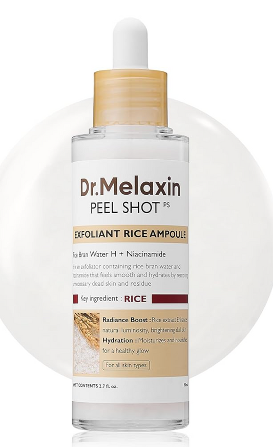 Dr Melaxin - Peel Shot - Exfoliating White Rice Ampoule 80ml