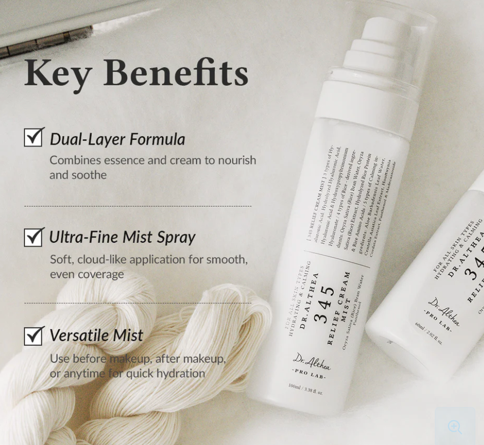 Dr Althea - 345 Relief Cream Mist 60ml