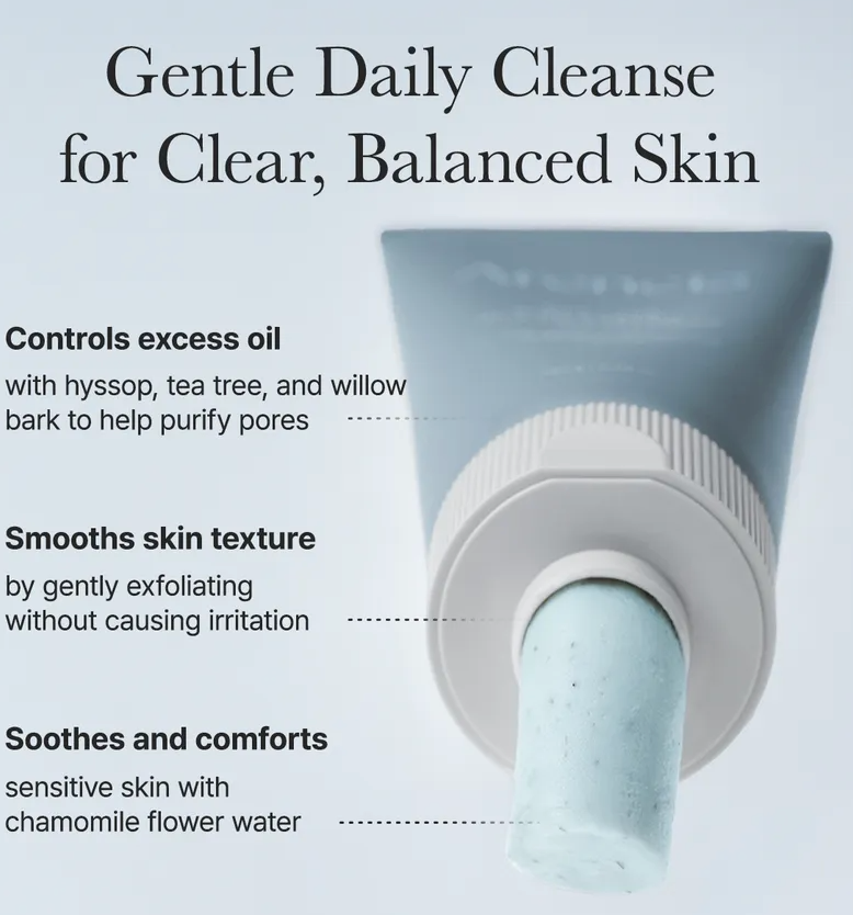 Arencia - Hyssop Sebum Control Rice Cake Cleanser