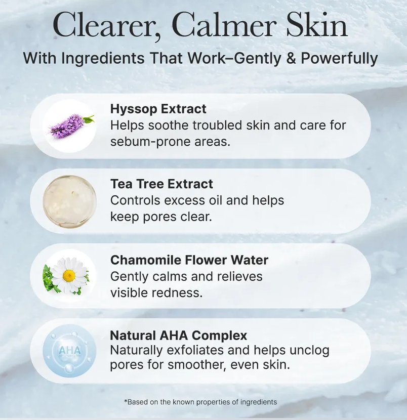 Arencia - Hyssop Sebum Control Rice Cake Cleanser