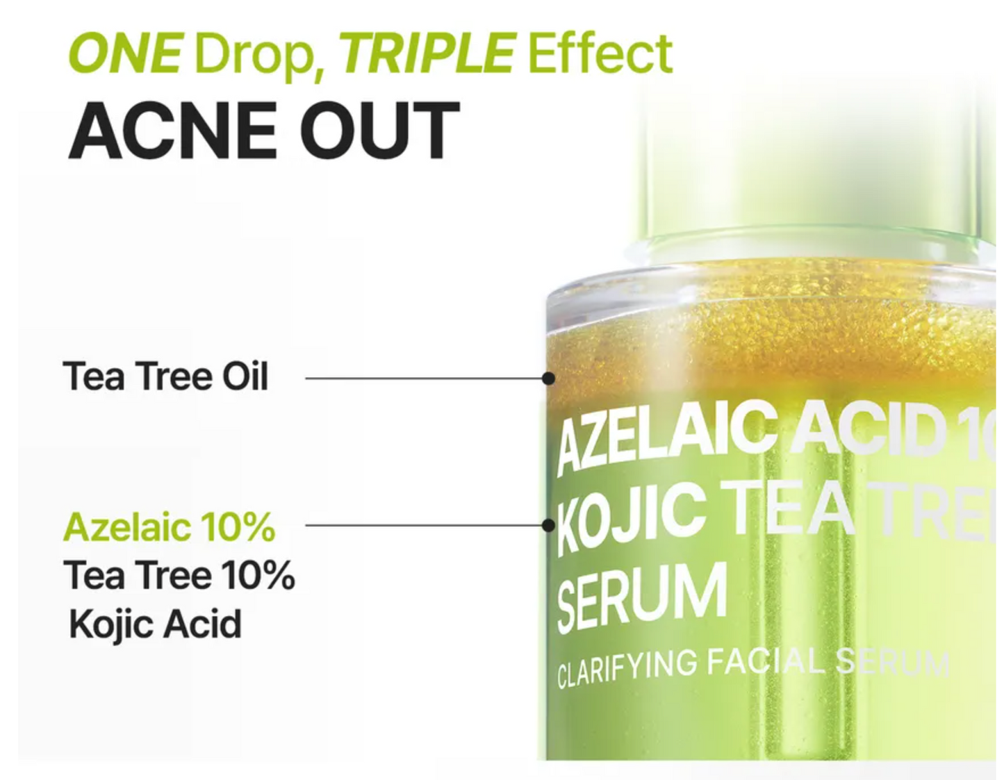 Purito Seoul - Azelaic Acid 10 Kojic Tea Tree Serum (coming soon)