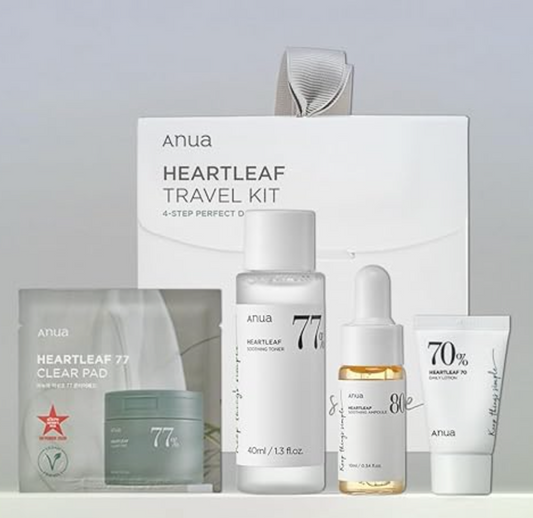 Anua - Heartleaf Soothing Trial Kit (1 set 4 items)