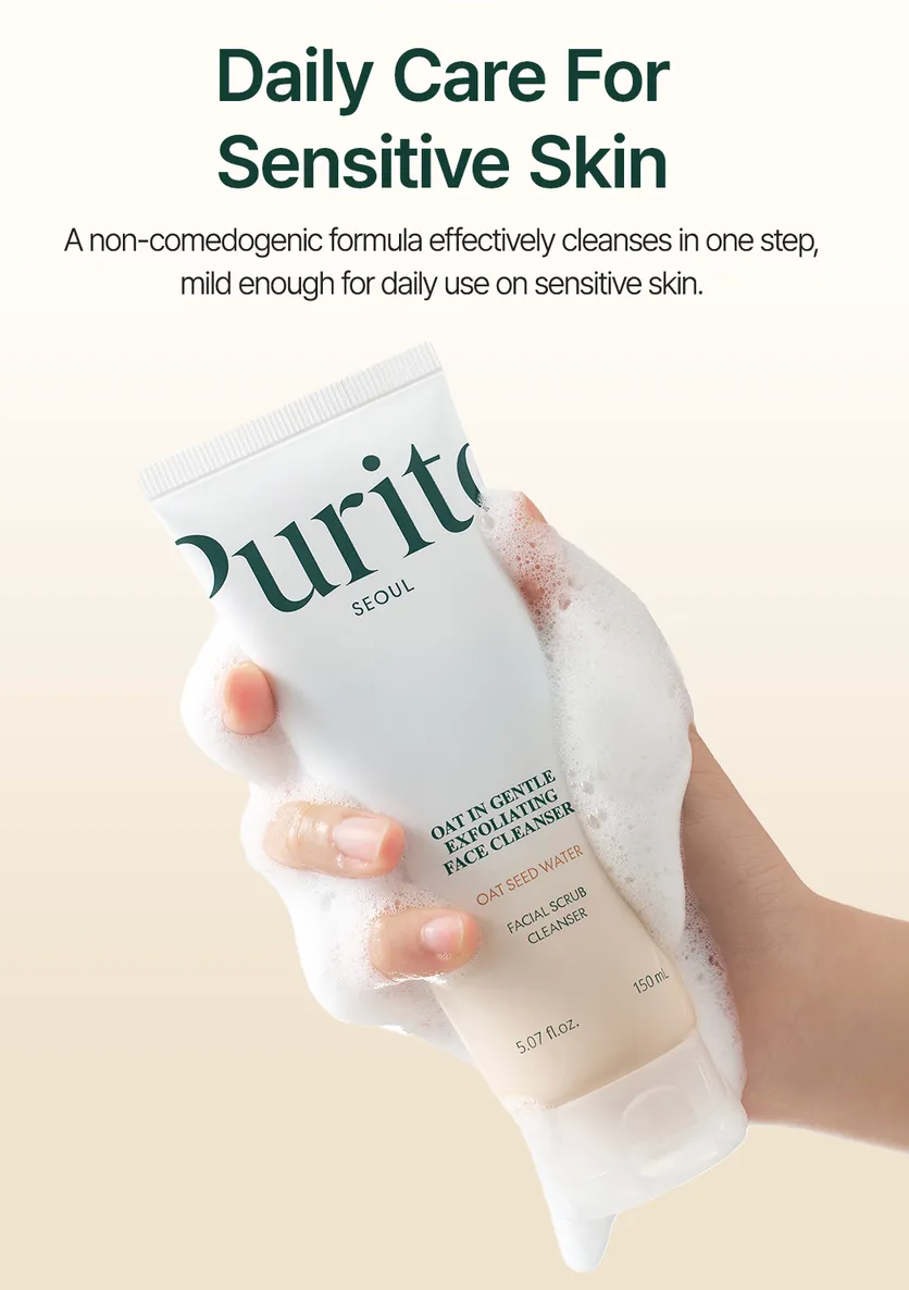 Purito Seoul - Oat in Gentil Exfoliating Face Cleanser 150ml