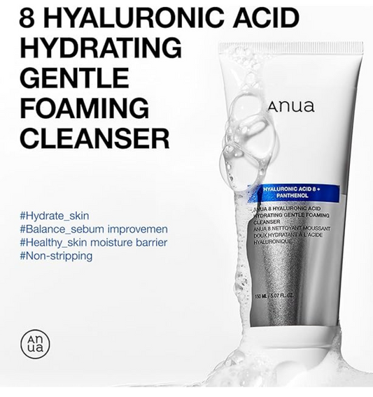 Anua - 8 Hyaluronic Acid Hydrating Gentle Foaming Cleanser 150ml
