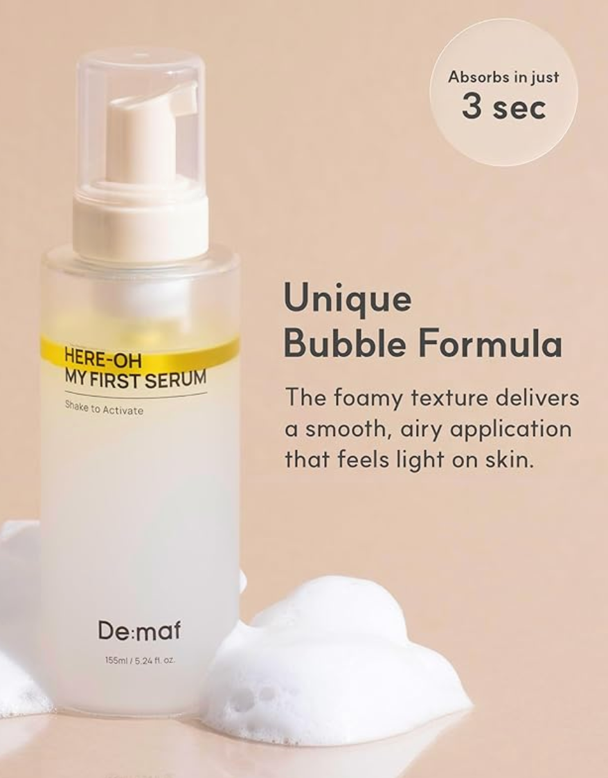 De:maf - Here-Oh My First Hydrating Serum with Hyaluronic Acid 50ml