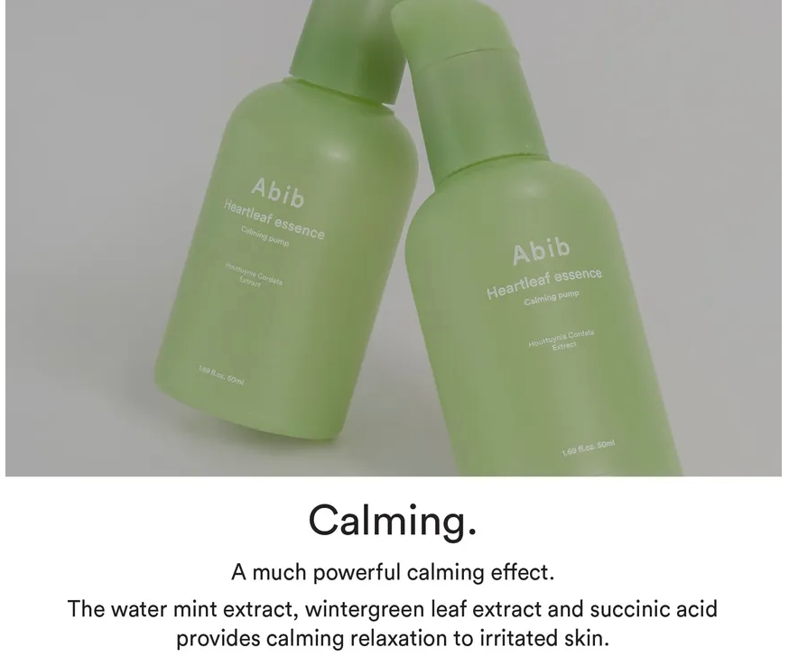 Abib - Hearleaf Essence Calming Pump 50ml