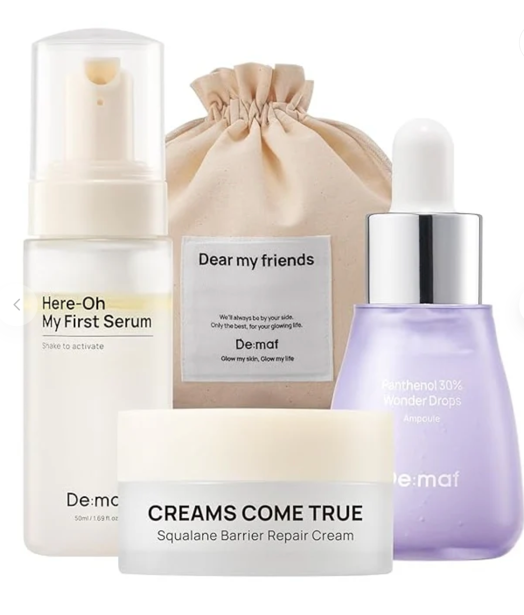 De:maf - Skincare Trial Kit (3pc)