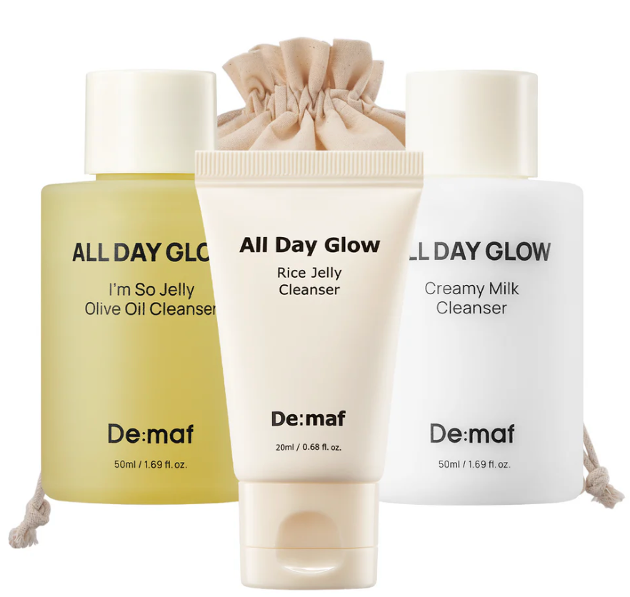 De:maf - Cleansing Trial Kit (3pc) - In the Box