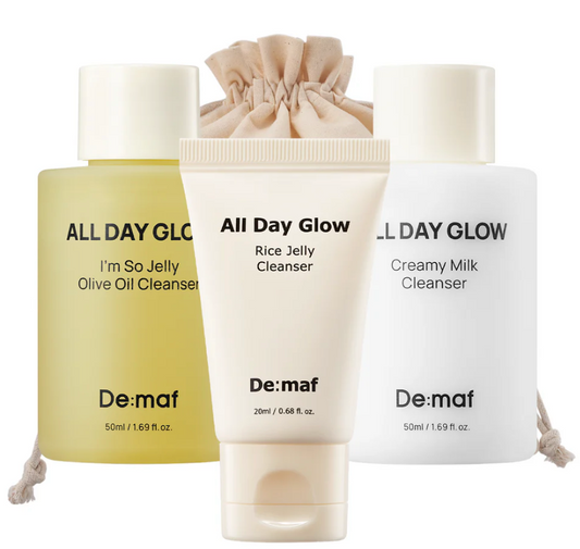 De:maf - Cleansing Trial Kit (3pc) - In the Box