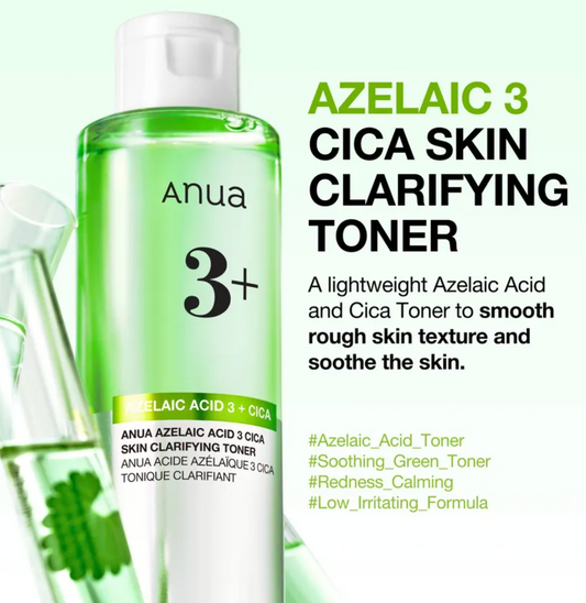 Anua - Azelaic Acid 3 + Cica Toner 250ml