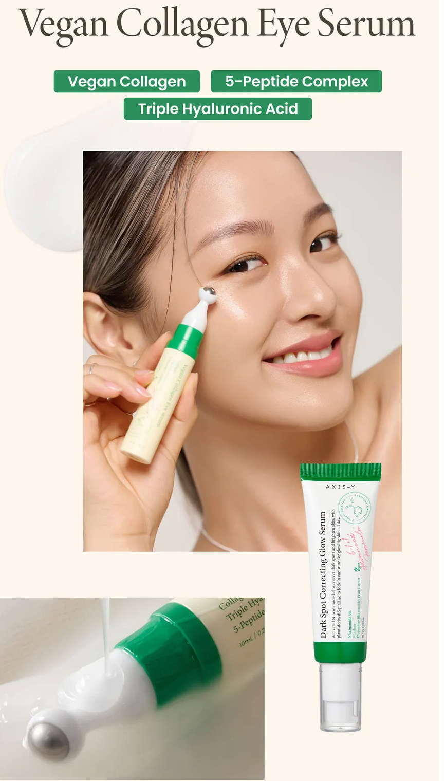 Axis-Y - Vegan Collagen Eye serum 10ml