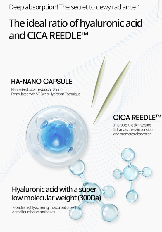 VT cosmetics - Hydrop Reedle Shot 100hL 50ml