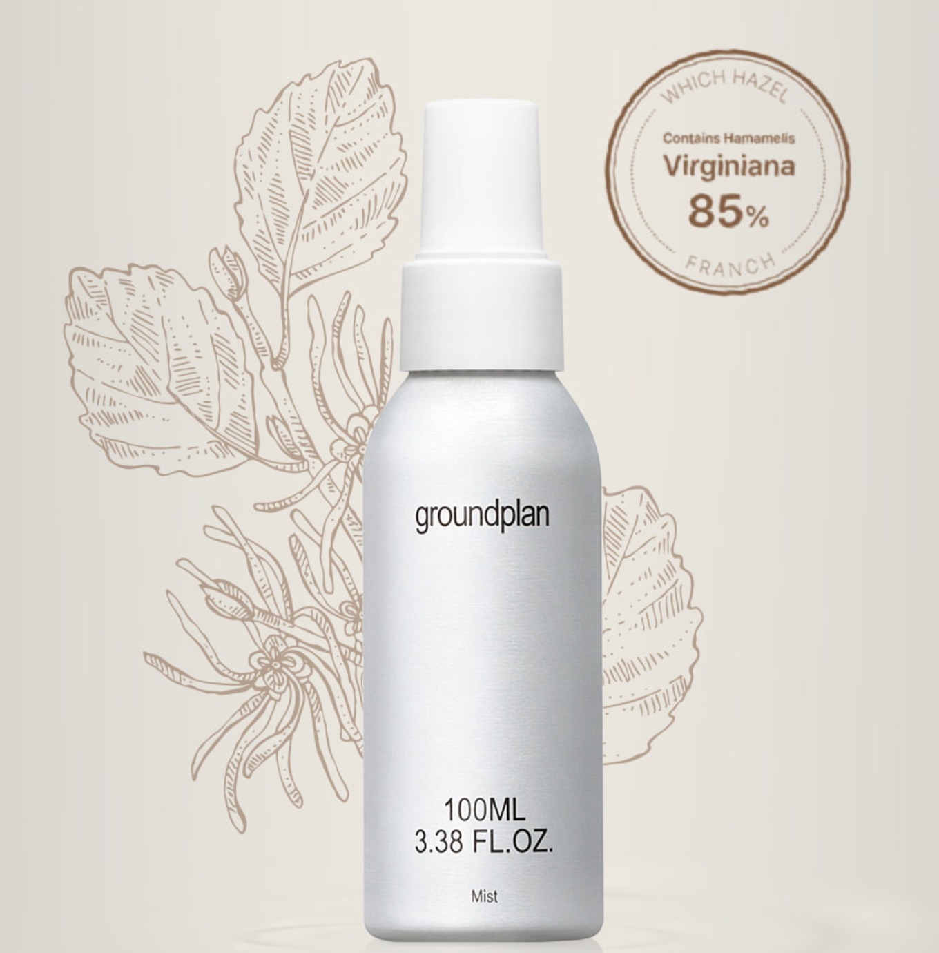 groundplan - Moisture Soothing Mist 100ml (Daily)