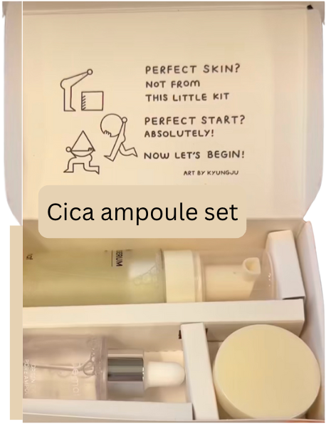 De:maf - Green Cica Ampoule Starter Set