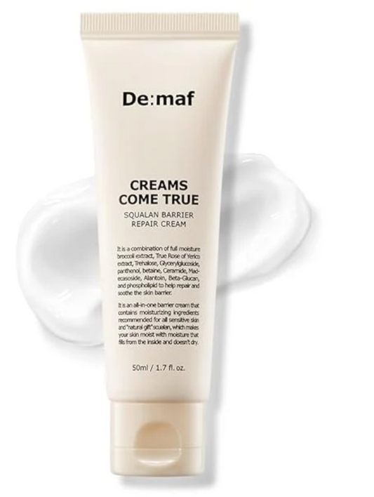 De:maf - Creams Come True Squalane Barrier Repair Cream (50ml)