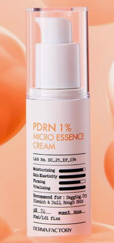 [Derma Factory] - PDRN 1% Micro Essence Cream 30ml