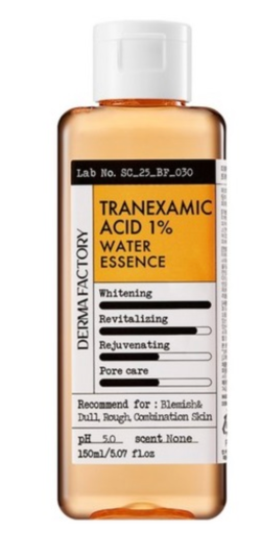 [DERMA FACTORY] Tranexamic Acid 1% Water Essence - 150ml