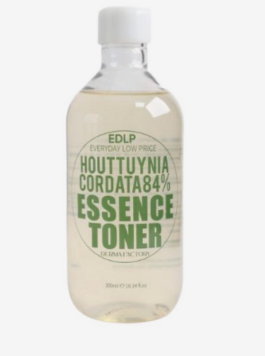 [DERMA FACTORY] EDLP Houttuynia Cordata 84% Essence Toner - 300ml