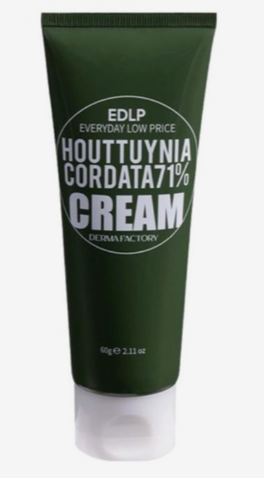 [Derma Factory] Houttuynia Cordata 71% Cream 60g, 120g