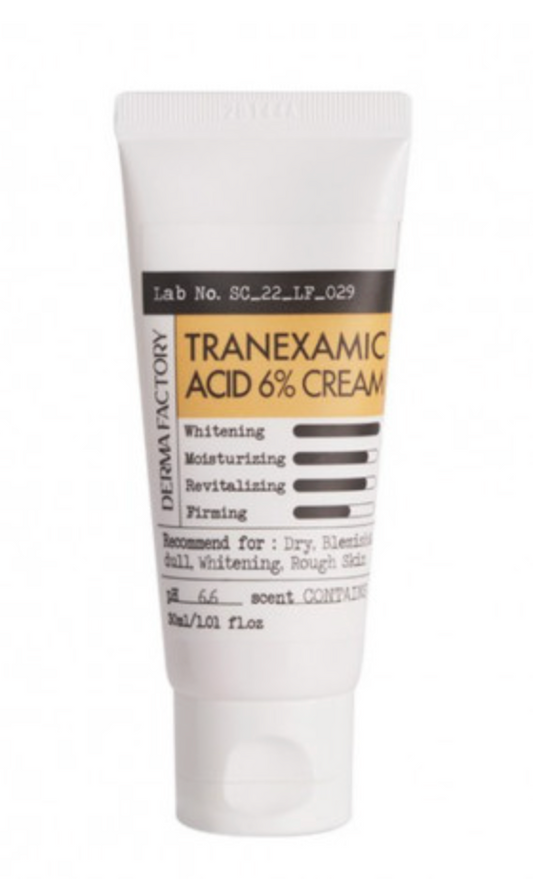 [DERMA FACTORY] Tranexamic Acid 6% Cream - 30ml