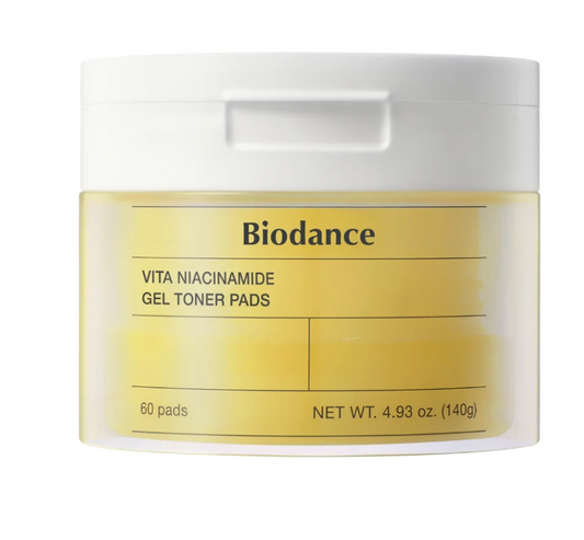 [BIODANCE] Vita Niacinamide Gel Toner Pad (60ea)
