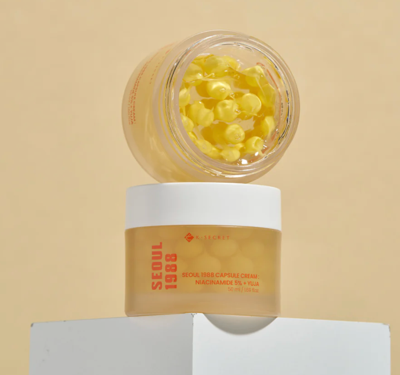 [KSECRET] Capsule Cream : Niacinamide 5% + Yuja 50ml