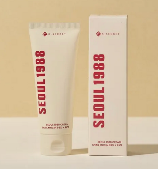 [KSECRET] SEOUL 1988 Cream : Snail Mucin 93% + Rice