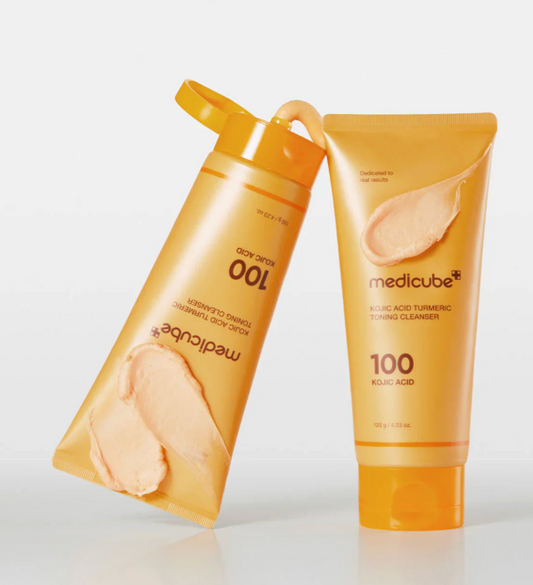 [Medicube] KOJIC ACID TURMERIC TONING CLEANSER 120g