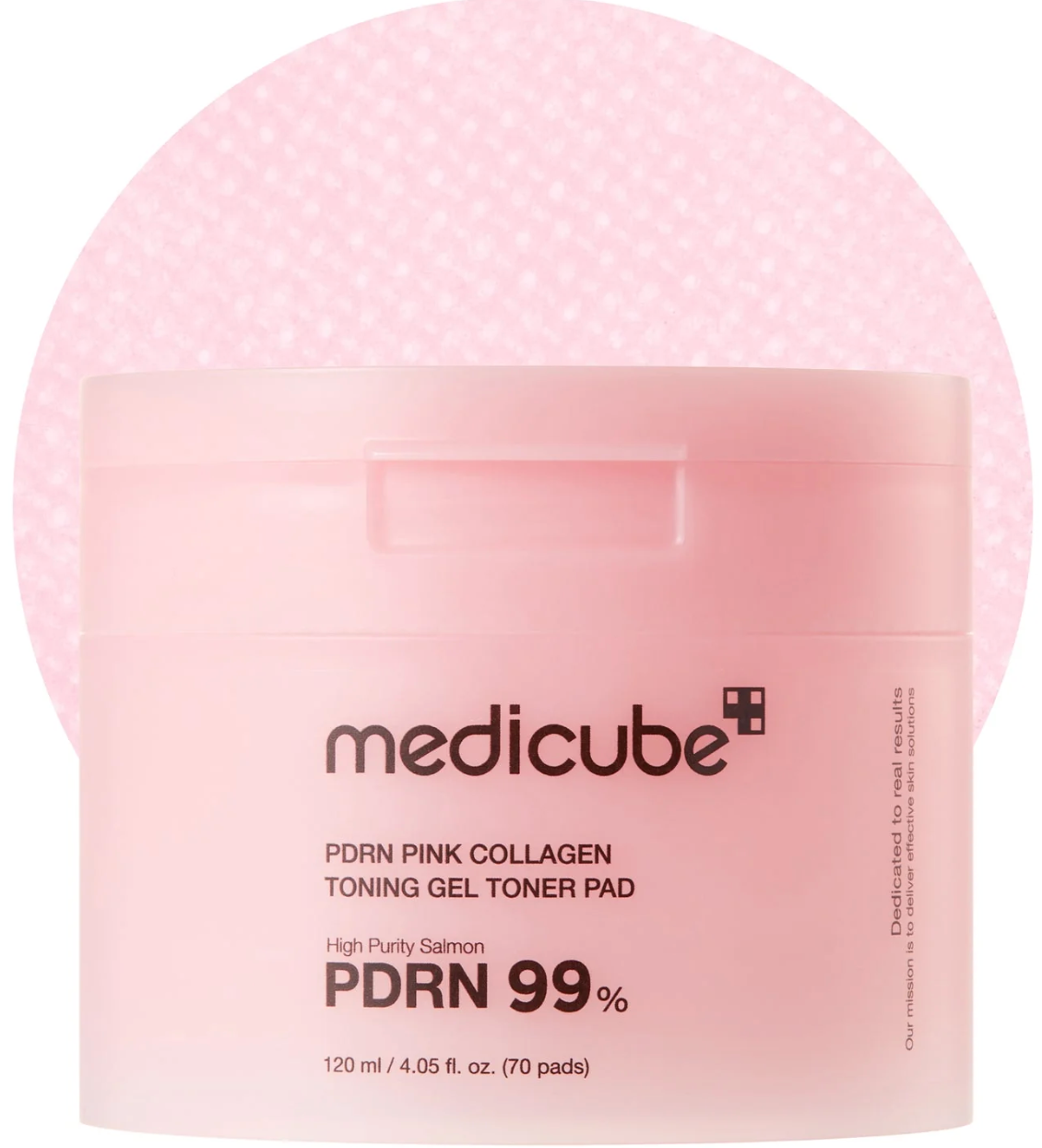 [Medicube] PDRN PINK COLLAGEN TONING GEL TONER PAD 70ea