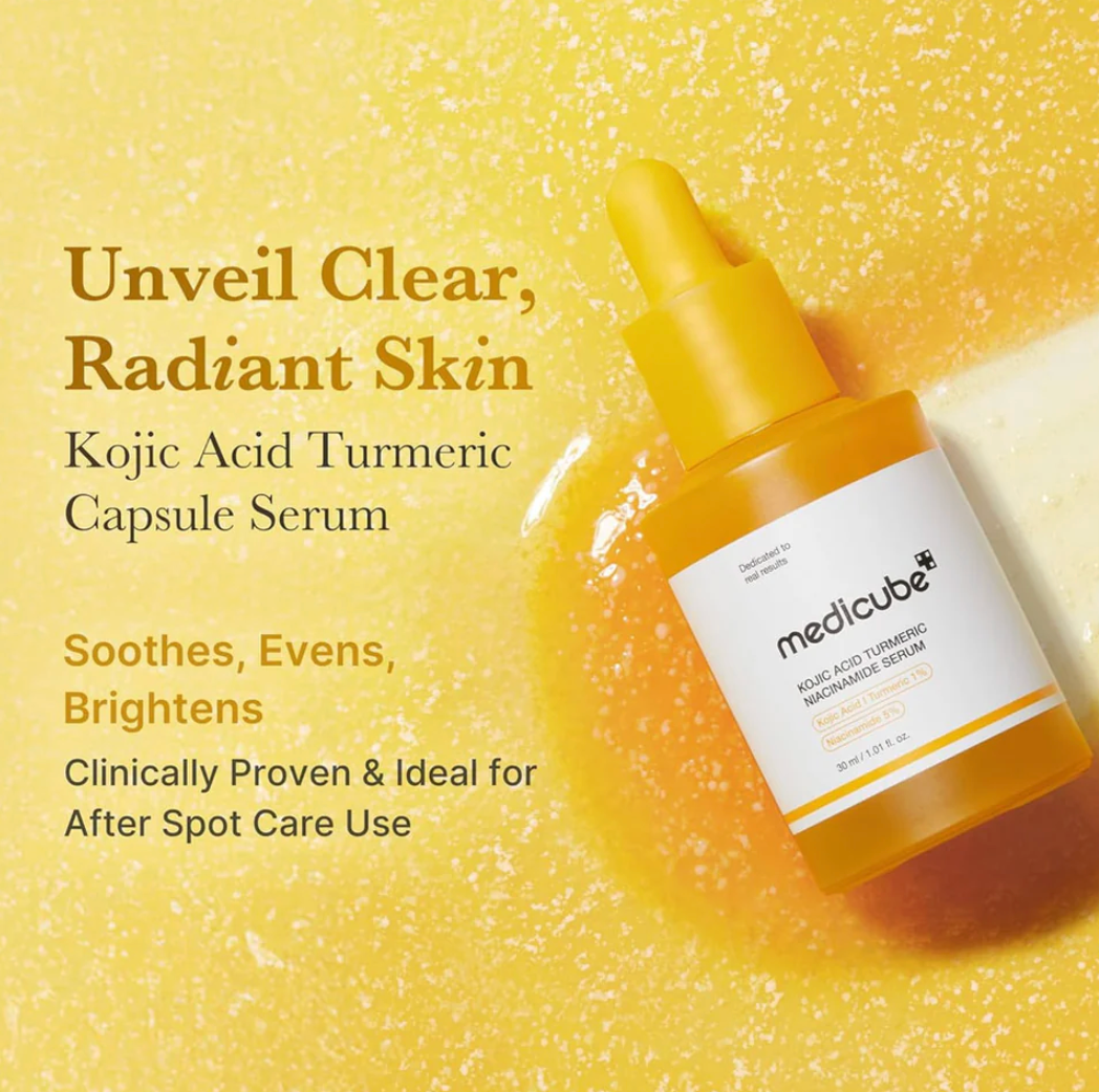 [Medicube] KOJIC ACID TURMERIC NIACINAMIDE SERUM 30ML
