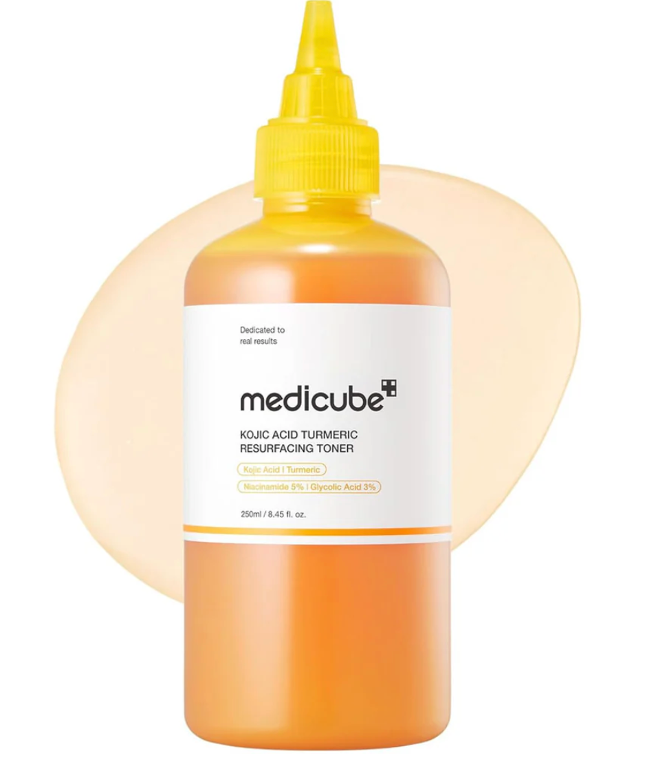 [Medicube] KOJIC ACID TURMERIC RESURFACING TONER 250ML