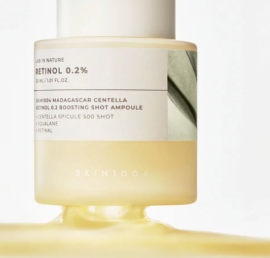 Skin1004 - Madagascar Centella Retinol 0.2 Boosting Shot Ampoule