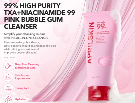 Aprilskin - TX purity 99% TXA Niacinamide 99 Deep Cleanser 120g