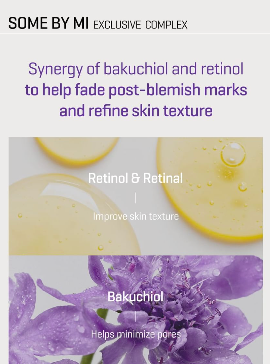SOME BY MI - Retinol Bakuchiol Dual Cream