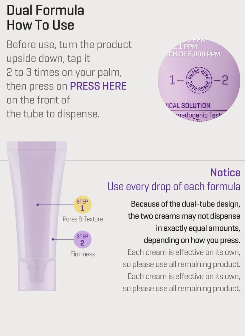 SOME BY MI - Retinol Bakuchiol Dual Cream