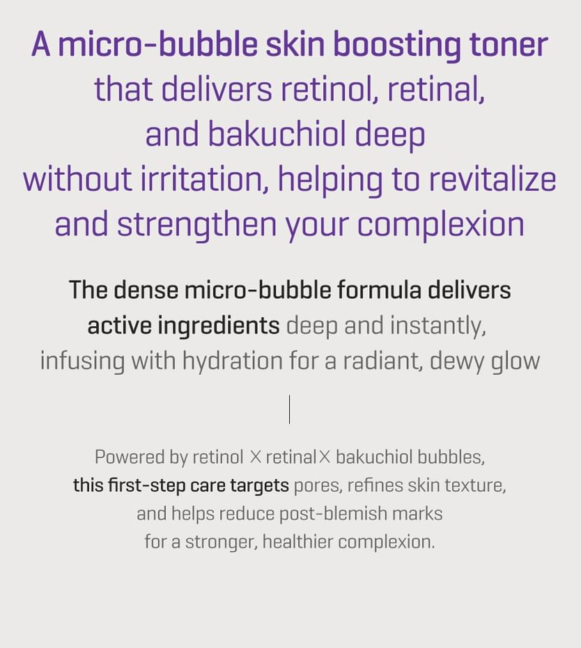 SOME BY MI - Retinol Bakuchiol Bubble Toner