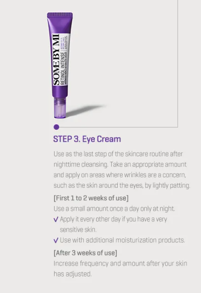 SOME BY MI Retinol Intense Advanced Triple Action Eye Cream 30ml
